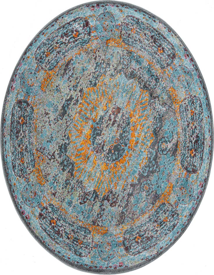 Detail image of 5' 5 x 5' 5 Santiago Round Rug