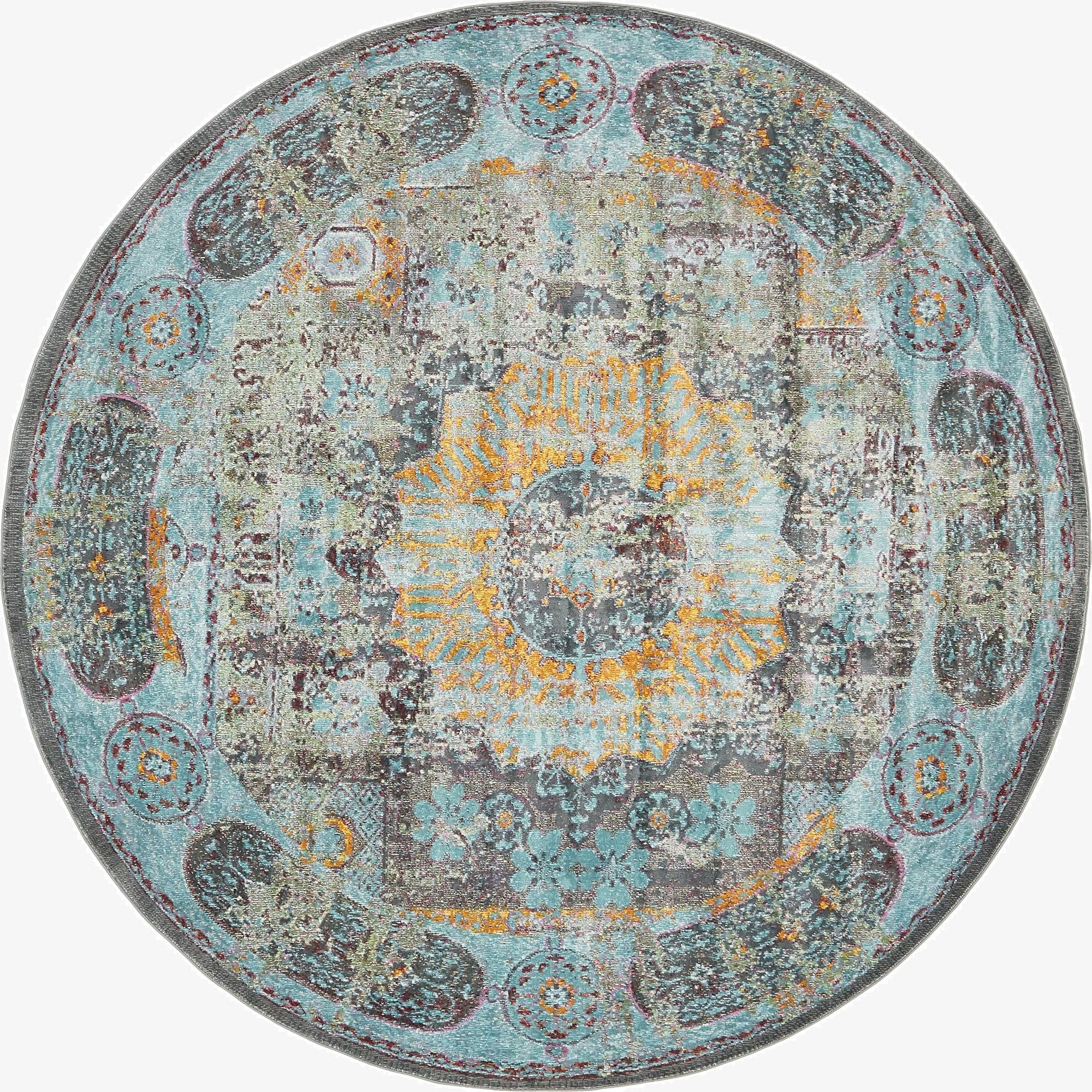 8' x 8' Santiago Round Rug