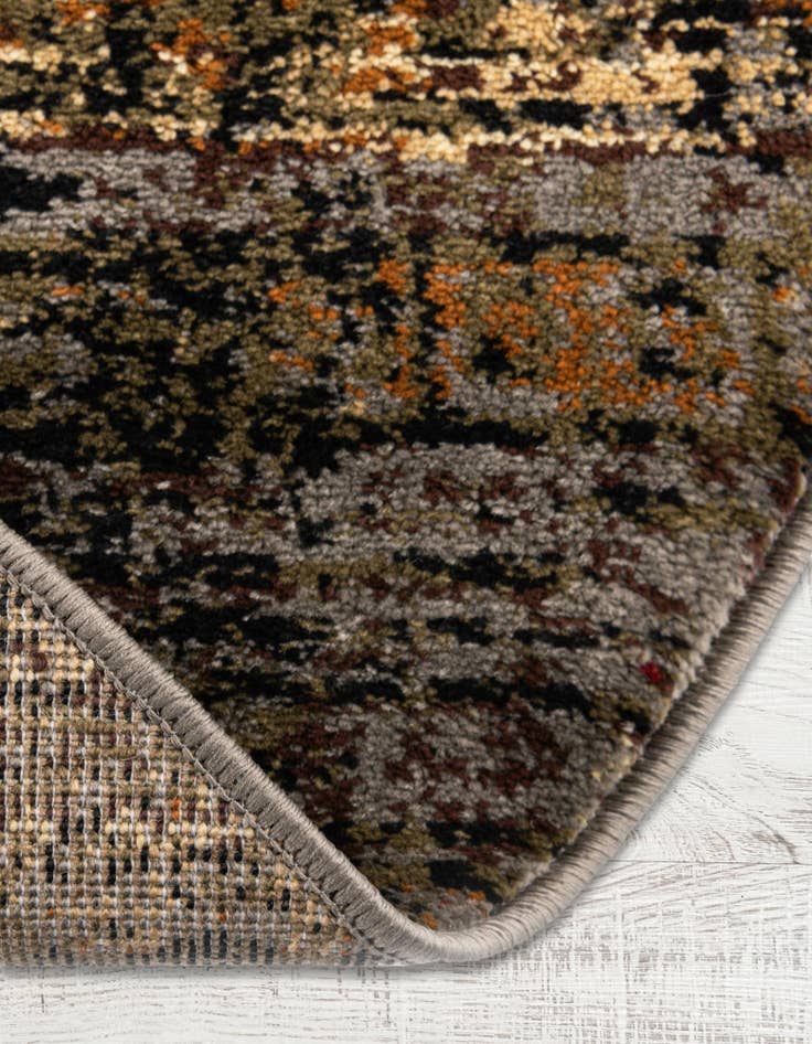 Detail image of 5' 3 x 5' 3 Saturn Round Rug