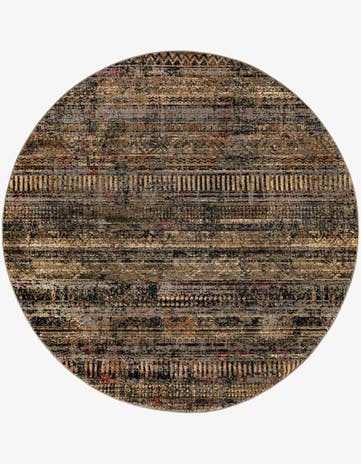 7' x 7' Saturn Round Rug