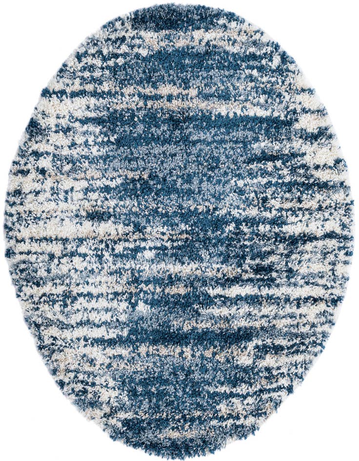 Detail image of 5' 3 x 5' 3 Serenity Shag Round Rug