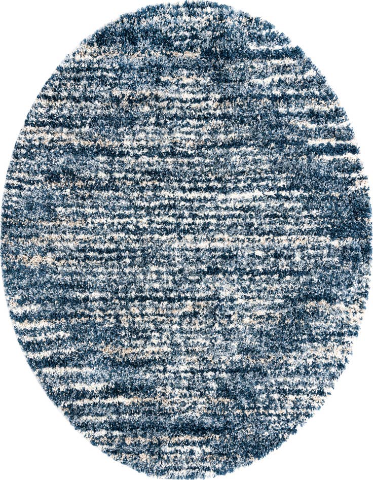 Detail image of 7' x 7' Serenity Shag Round Rug