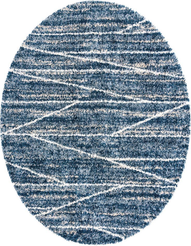 Detail image of 10' x 10' Serenity Shag Round Rug