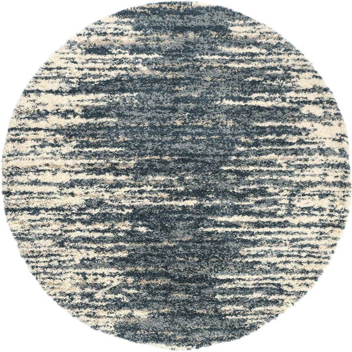 8' x 8' Serenity Shag Round Rug