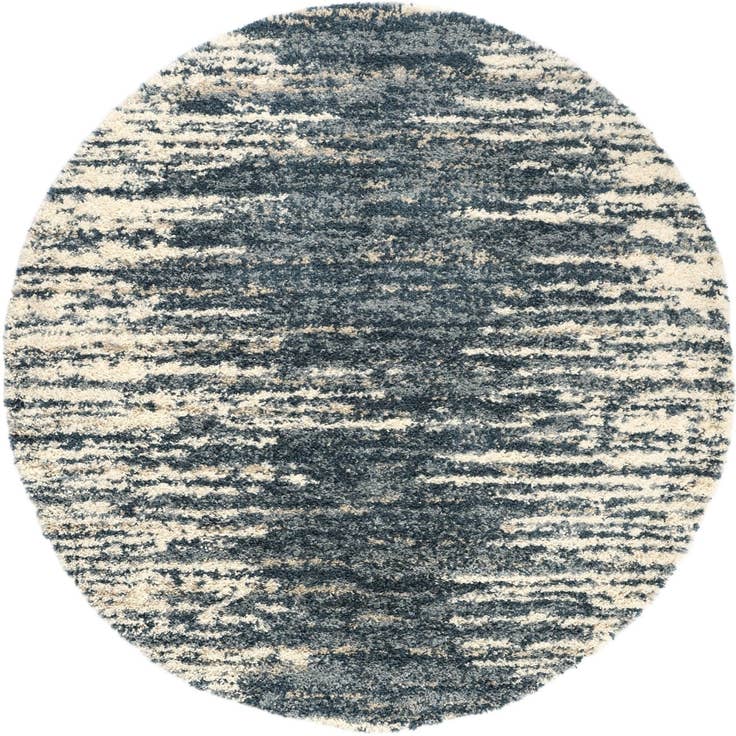 Detail image of 8' x 8' Serenity Shag Round Rug