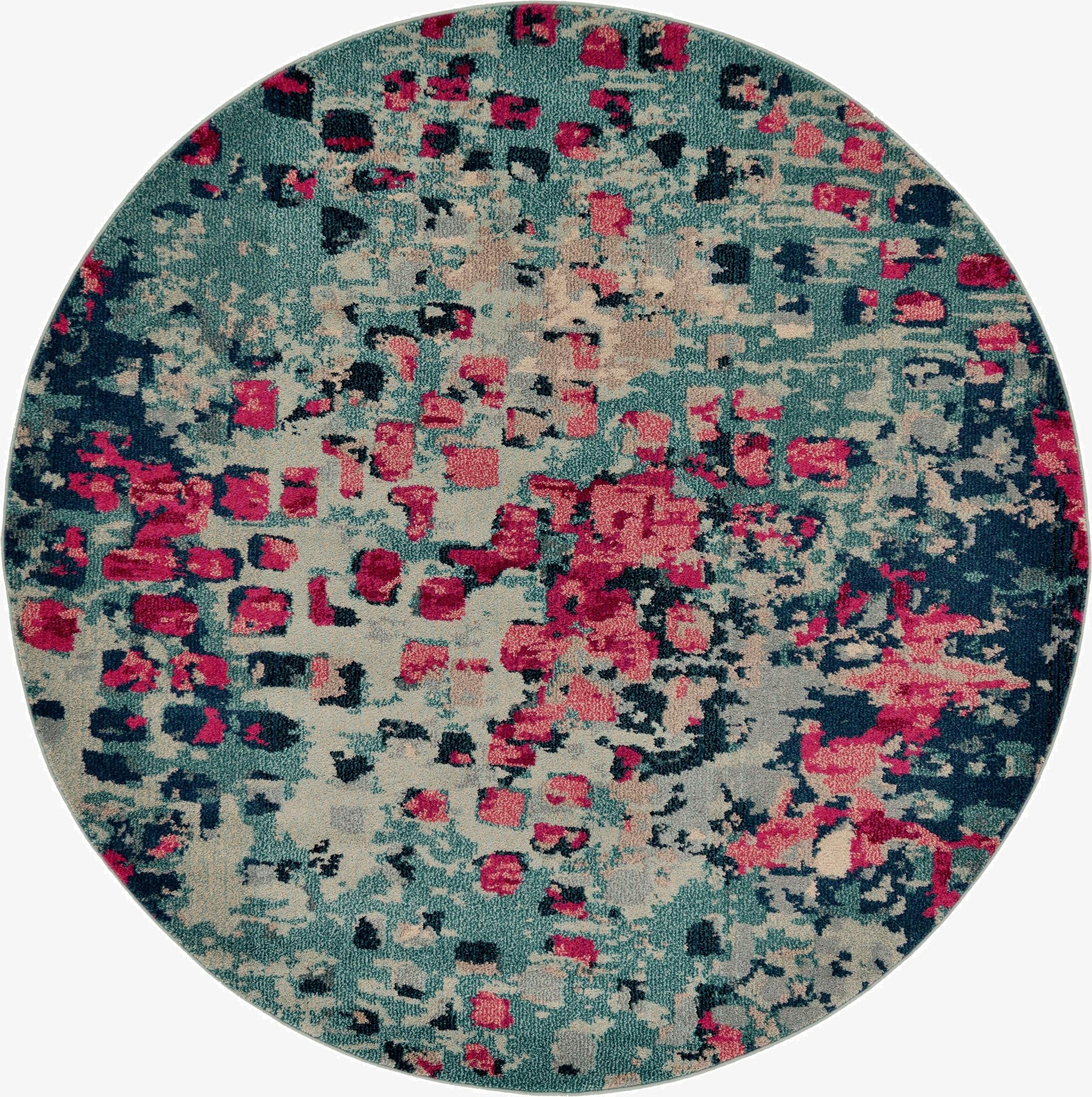 6' x 6' Washable Sevilla Round Rug