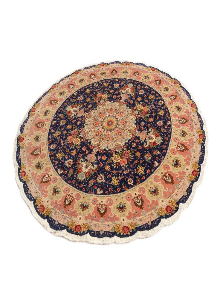 Detail image of 8' 2 x 8' 2 Tabriz Round Rug