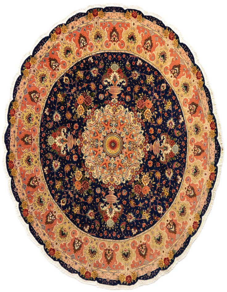 Detail image of 8' 2 x 8' 2 Tabriz Round Rug