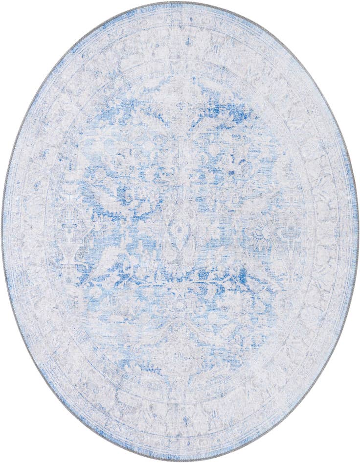 Detail image of 3' 6 x 3' 6 Washable Timeless Round Rug