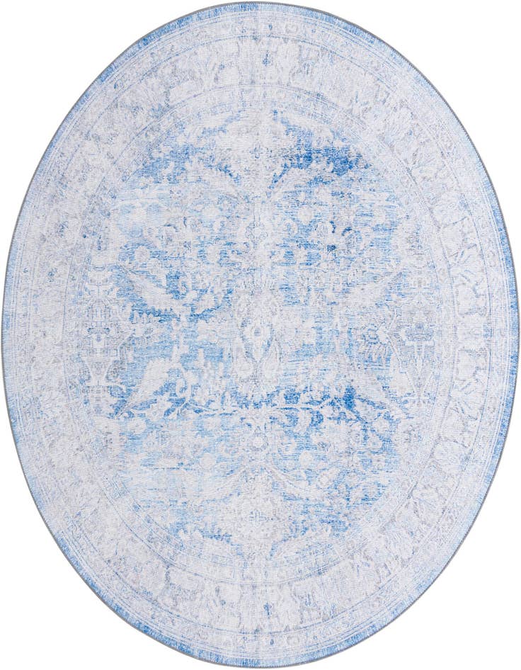 Detail image of 7' 7 x 7' 7 Washable Timeless Round Rug