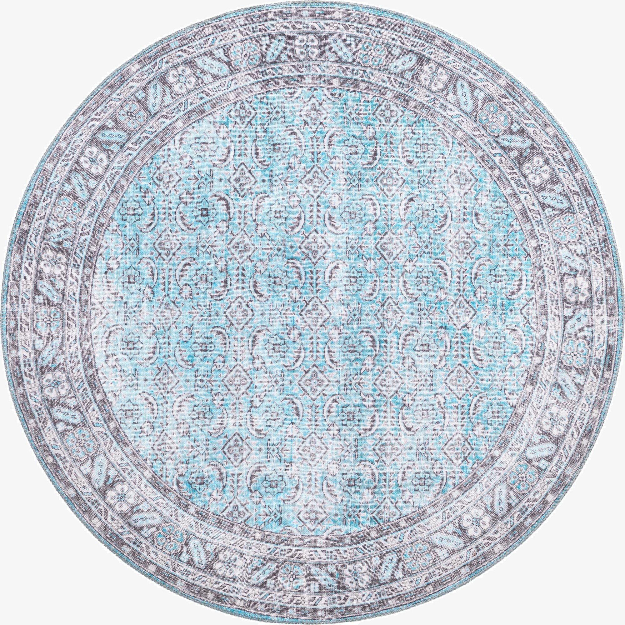 5' x 5' Timeless Round Rug