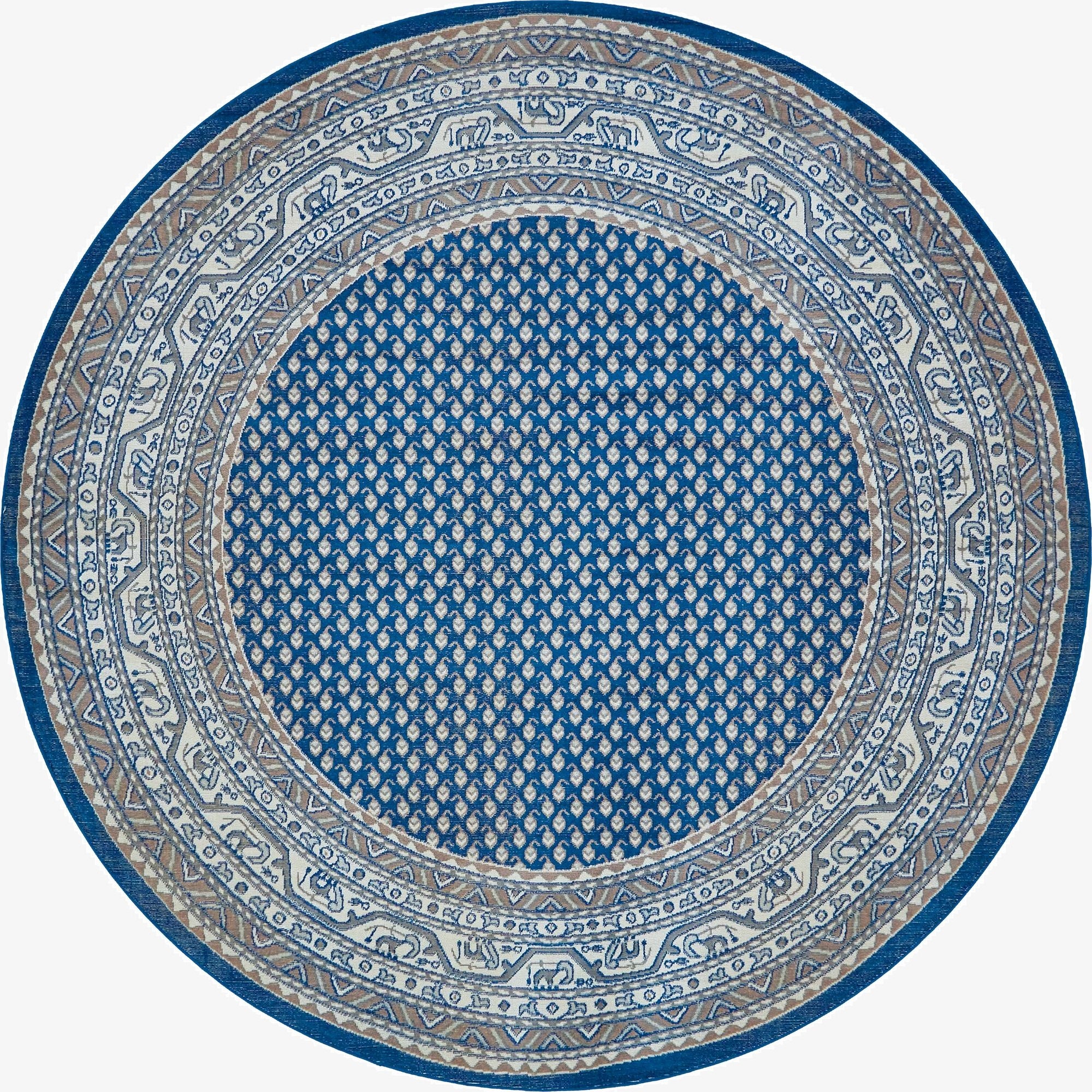3' 7 x 3' 7 Tribeca Round Rug