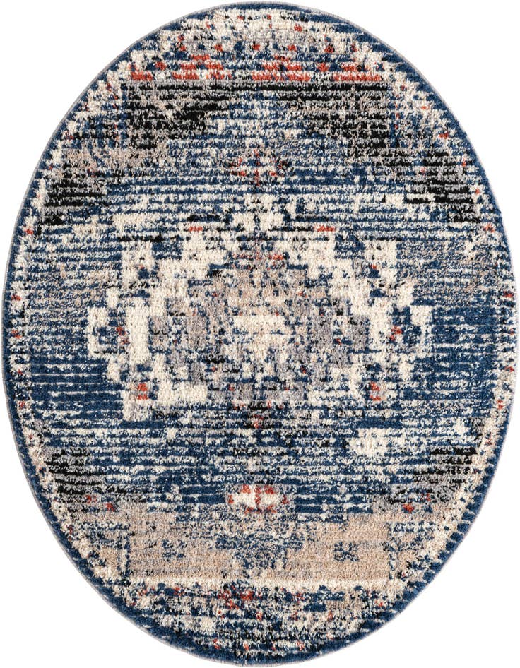 Detail image of 5' x 5' Tucson Round Rug