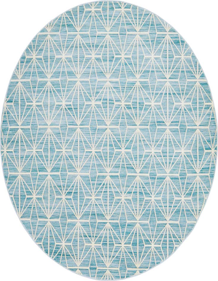 Detail image of Jill Zarin 8' x 8' Uptown Fifth Avenue Round Rug