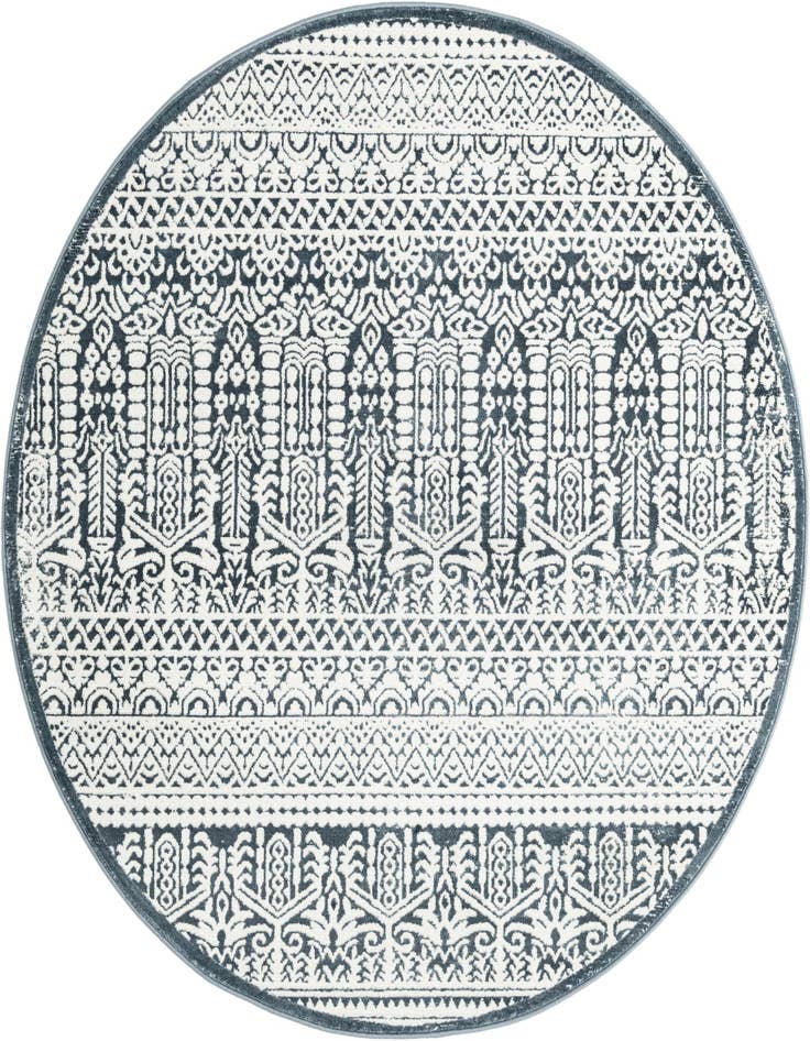 Detail image of 5' 3 x 5' 3 Uptown Cloisters Round Rug