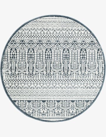 5' 3 x 5' 3 Uptown Cloisters Round Rug