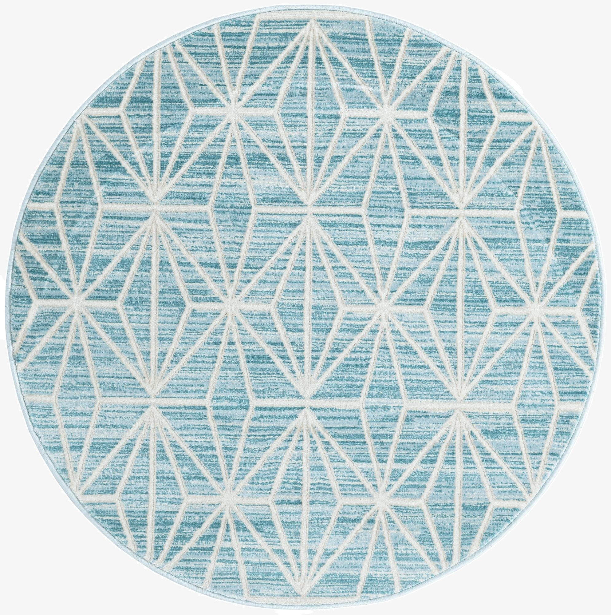3' 3 x 3' 3 Uptown Fifth Avenue Round Rug