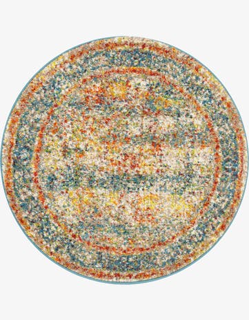 3' 3 x 3' 3 Venice Round Rug