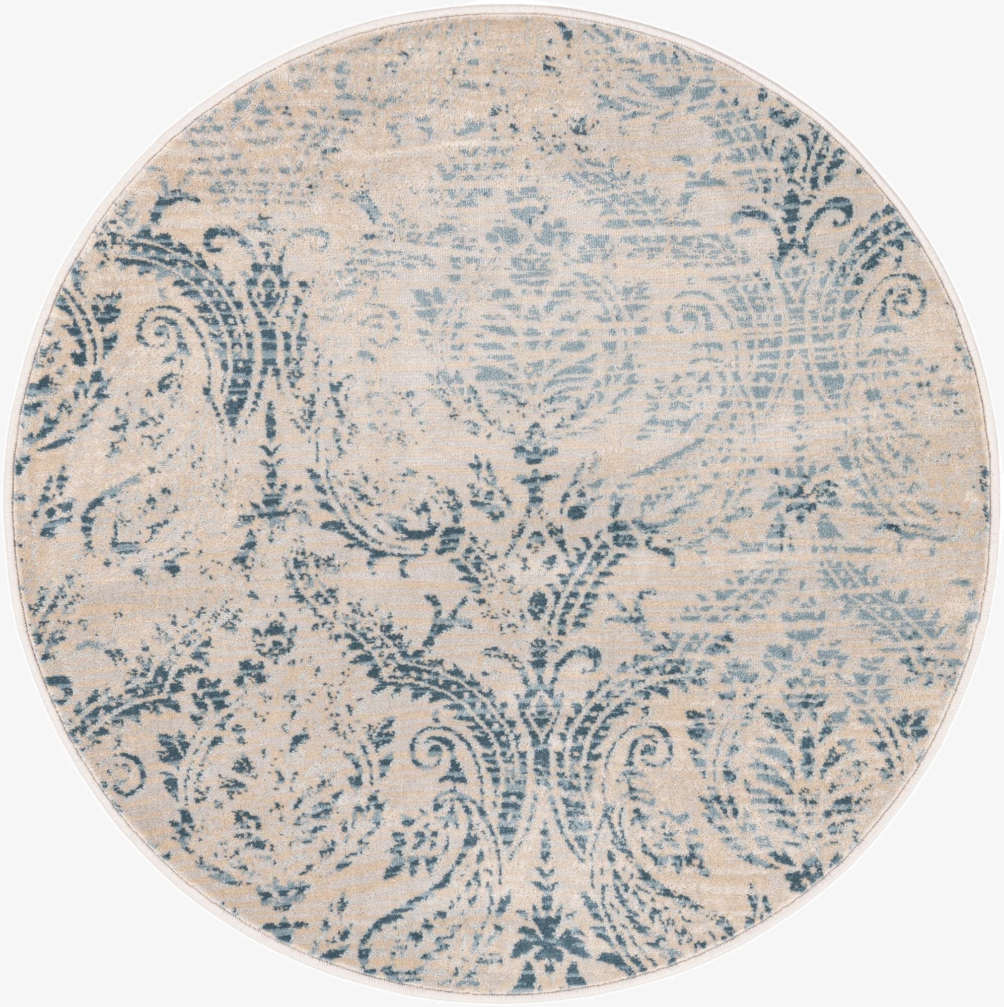 3' 3 x 3' 3 Victoria Round Rug