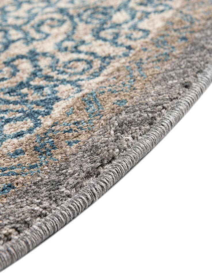 Detail image of 5' x 5' Viola Round Rug