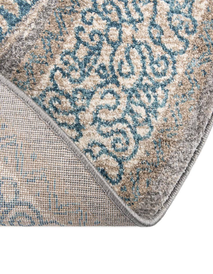 Detail image of 5' x 5' Viola Round Rug