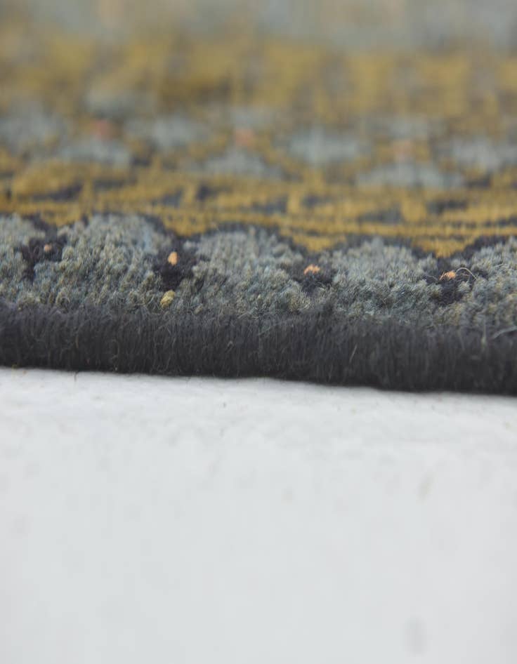 Detail image of 3' 5 x 6' 5 Hand Knotted Afghan Akhche Wool Runner Rug