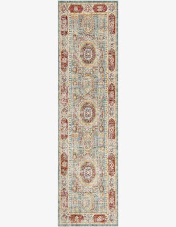 Blue Alexis Runner Rug
