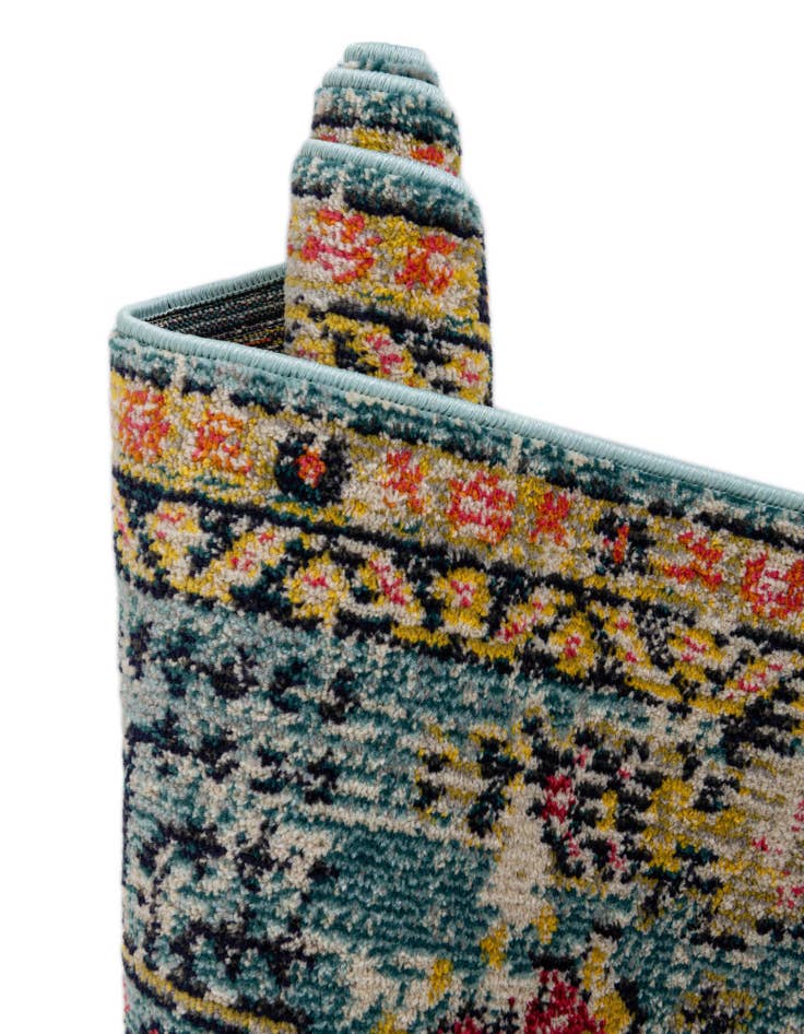 Detail image of 2' x 6' 9  Washable Alta Runner Rug