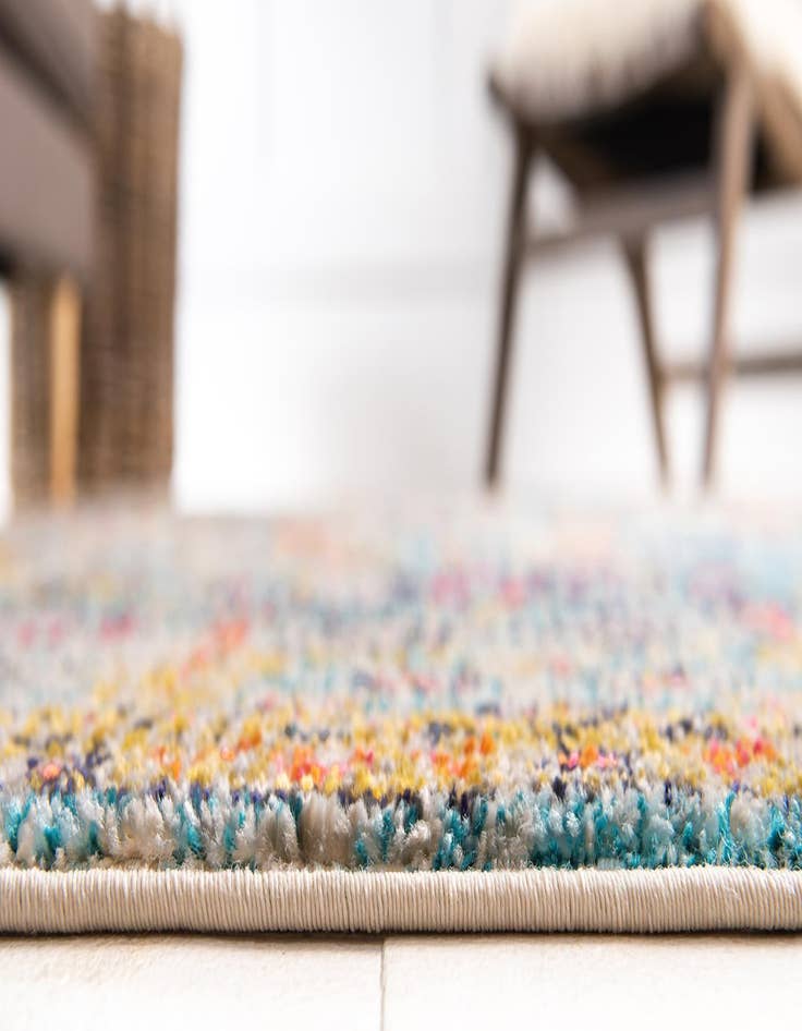 Detail image of 2' x 6' 9  Washable Alta Runner Rug