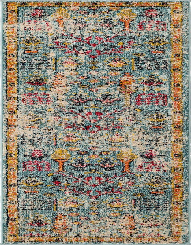 Detail image of 2' x 6' 9 Washable Alta Runner Rug
