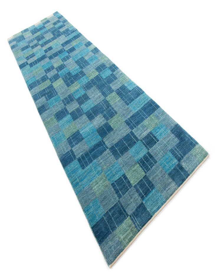 Detail image of 3' x 10' 8 Amaleh Wool Runner Rug