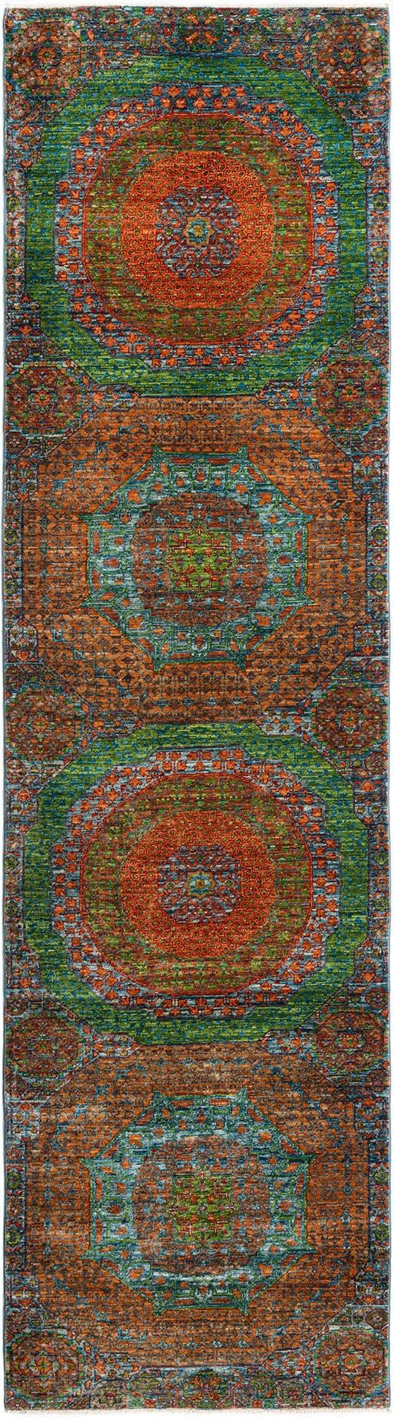 2' 7 x 9' 10 Amina Wool Runner Rug