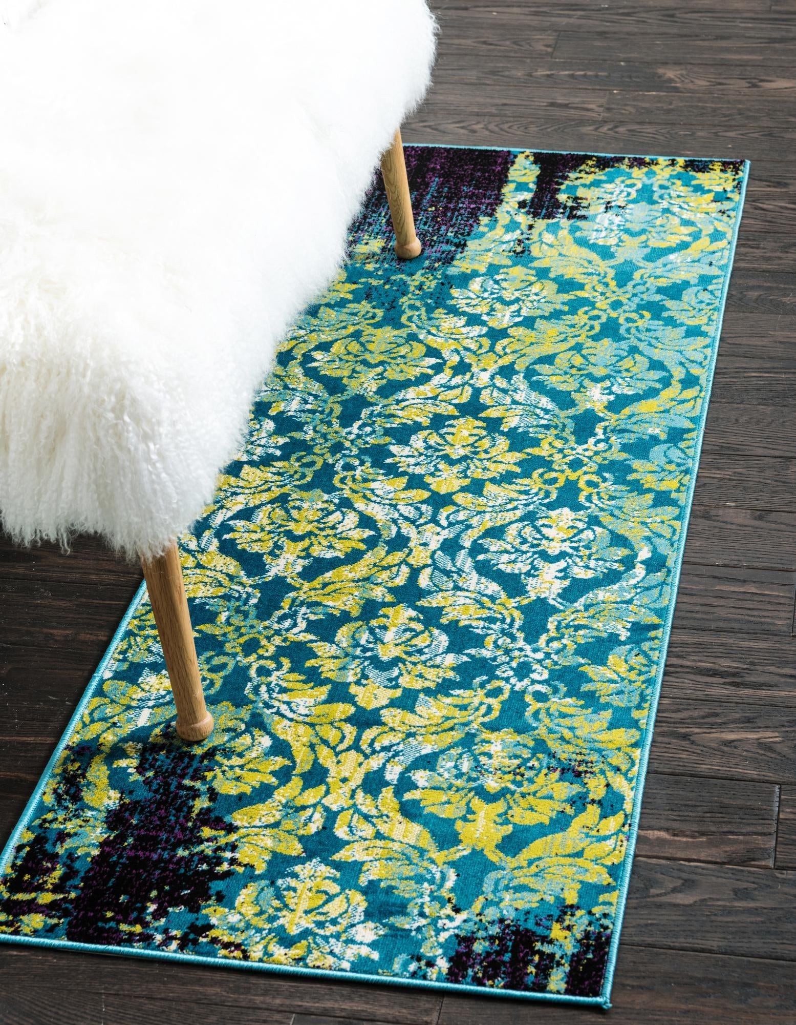 3' x 9' 10 Ankara Runner Rug