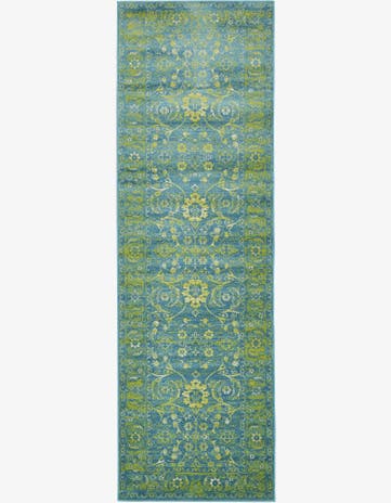 3' x 9' 10 Ankara Runner Rug