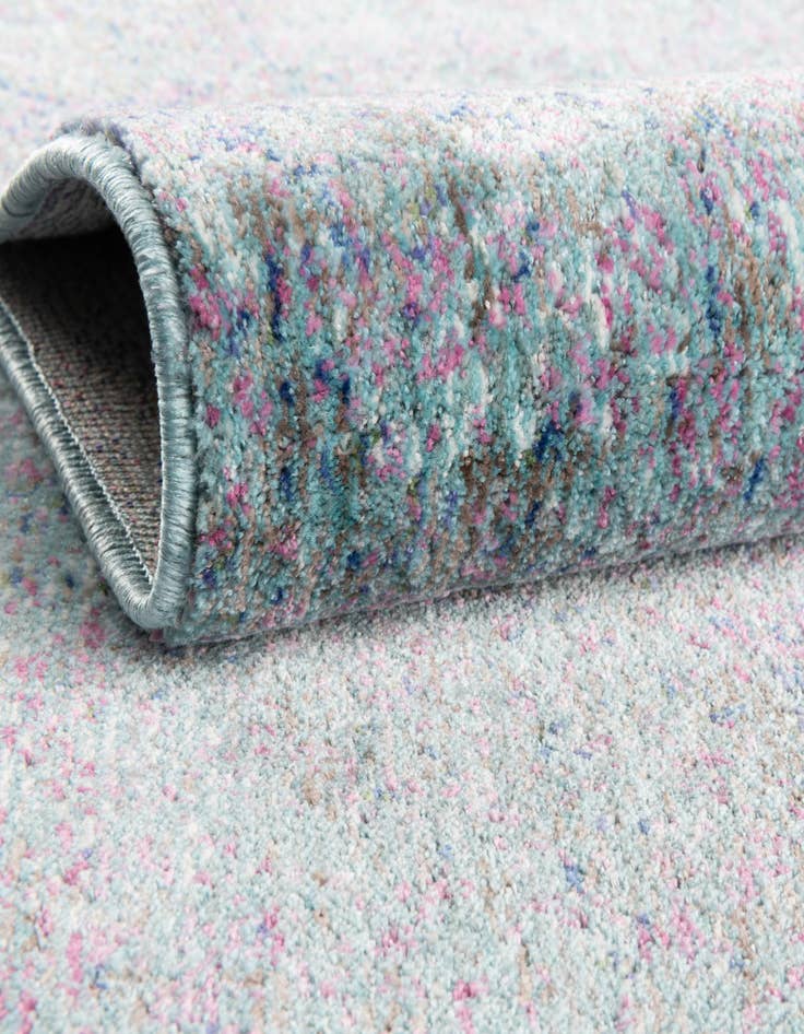 Detail image of 2' 3 x 8' Aqua Runner Rug