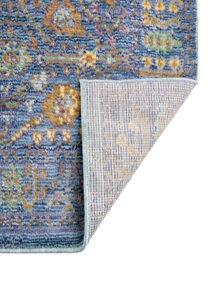 Detail image of 2' 3 x 12' Aqua Runner Rug