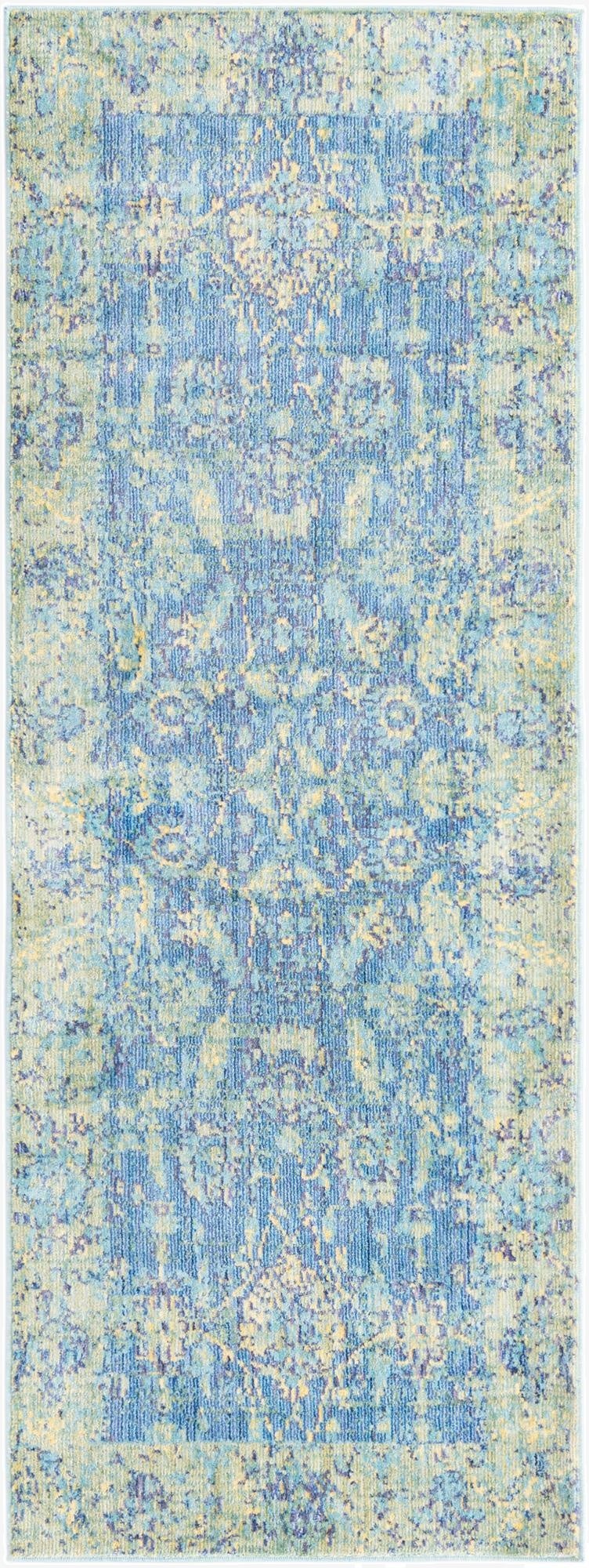 2' 3 x 6' Aqua Runner Rug