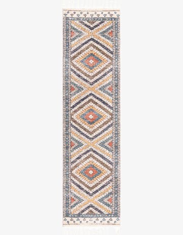 Blue Aramis Runner Rug