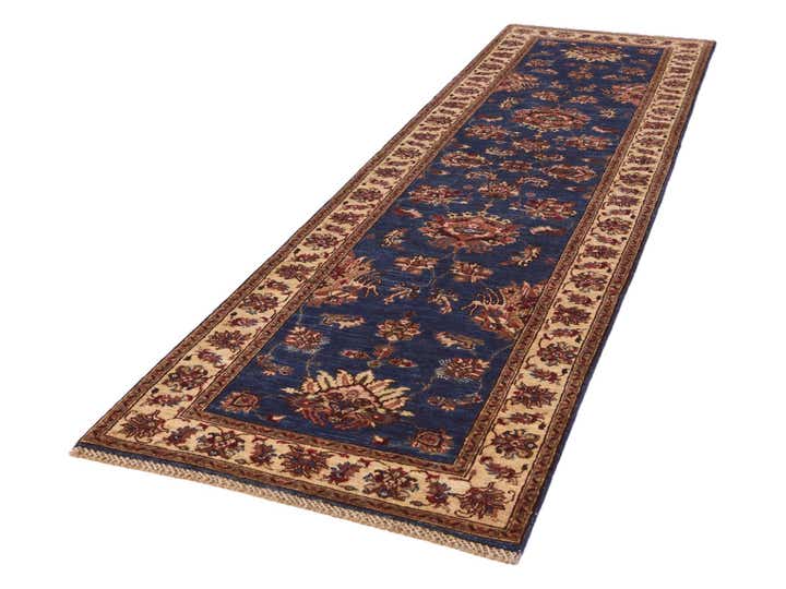 2' 8 x 10' 2 Hand Knotted Ariana Ziegler Runner Rug