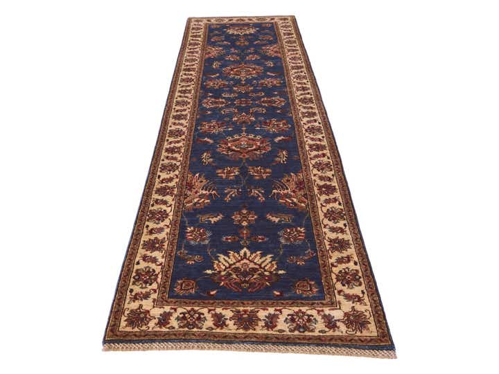 2' 8 x 10' 2 Hand Knotted Ariana Ziegler Runner Rug