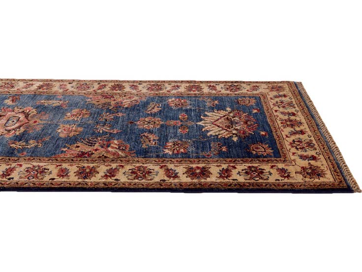Detail image of 2' 8 x 10' 2 Hand Knotted Ariana Ziegler Runner Rug