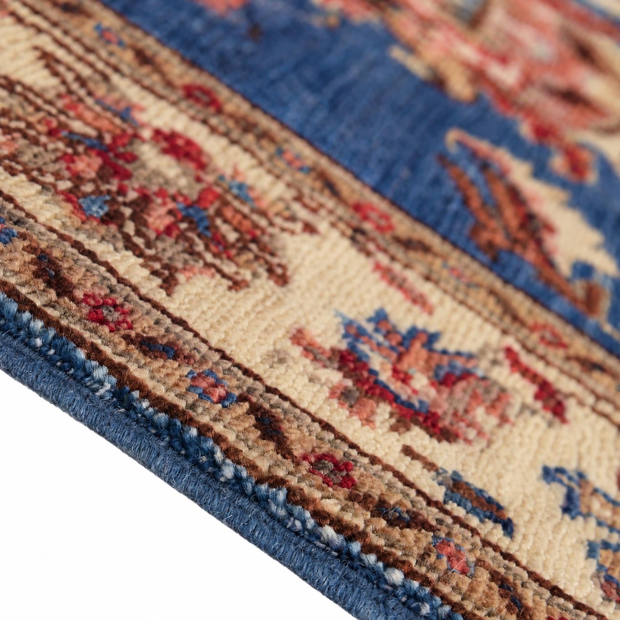 80cm x 310cm Hand Knotted Ariana Ziegler Runner Rug