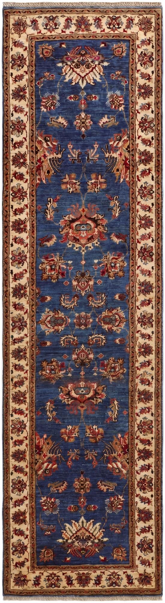 2' 8 x 10' 2 Hand Knotted Ariana Ziegler Runner Rug