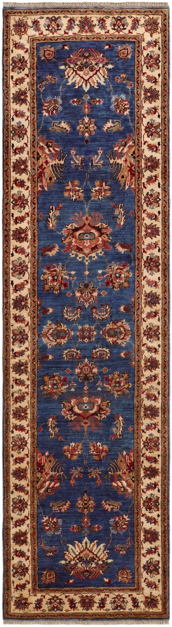 2' 8 x 10' 2 Hand Knotted Ariana Ziegler Runner Rug