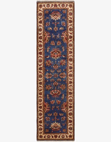 2' 8 x 10' 2 Hand Knotted Ariana Ziegler Runner Rug
