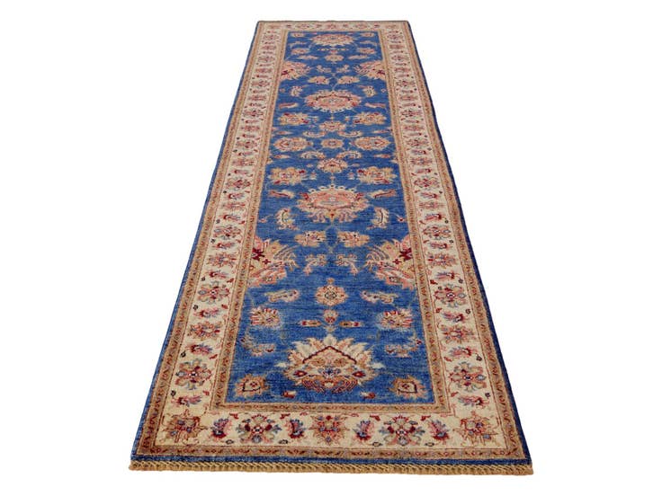 Detail image of 2' 9 x 10' 1 Hand Knotted Ariana Ziegler Runner Rug