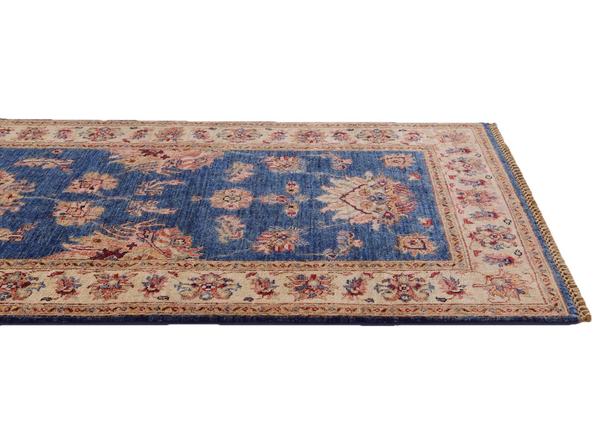2' 9 x 10' 1 Hand Knotted Ariana Ziegler Runner Rug