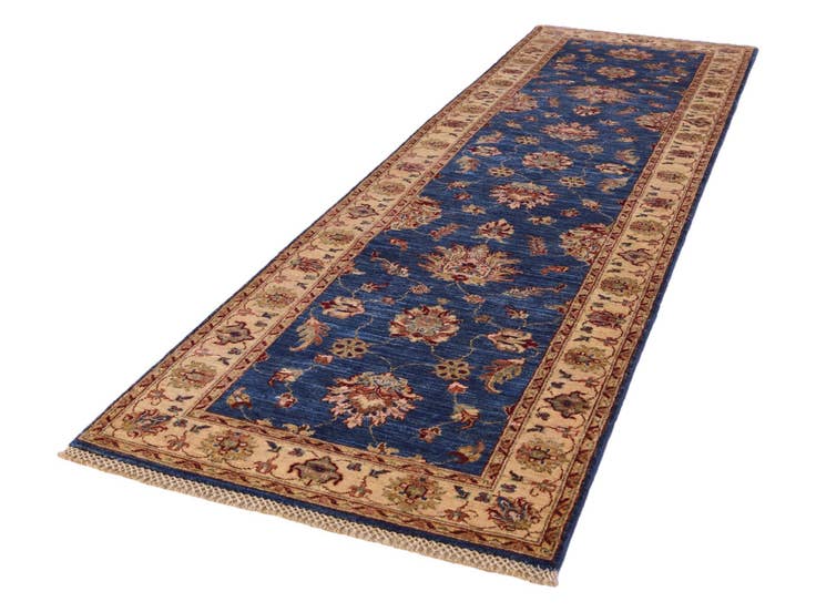 Detail image of 2' 9 x 10' 1 Hand Knotted Ariana Ziegler Runner Rug