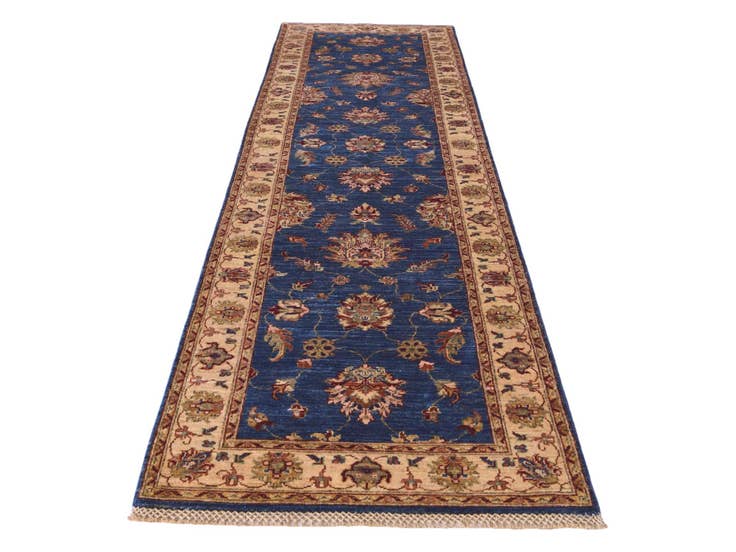 Detail image of 2' 9 x 10' 1 Hand Knotted Ariana Ziegler Runner Rug