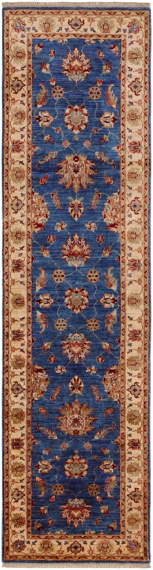 2' 9 x 10' 1 Hand Knotted Ariana Ziegler Runner Rug